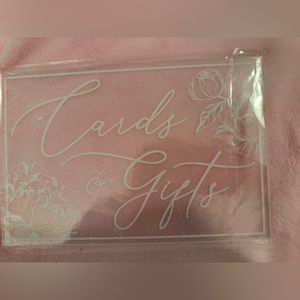 Cards And Gifts Sign